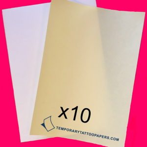 Temporary tattoo papers