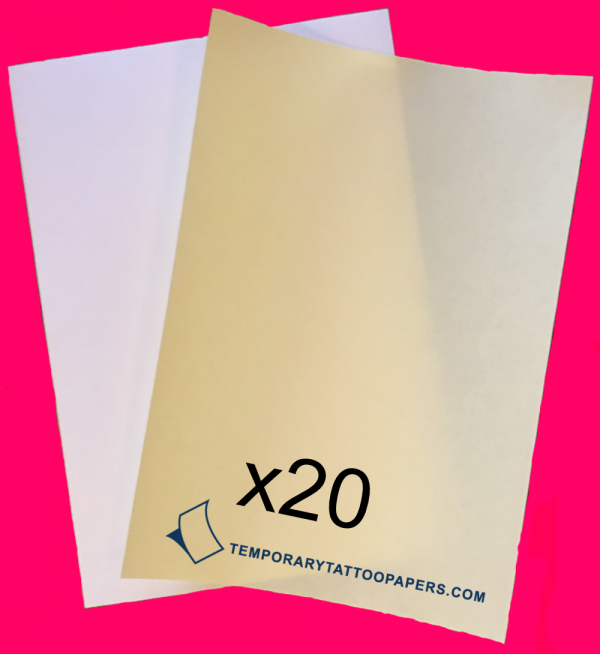 Temporary tattoo papers